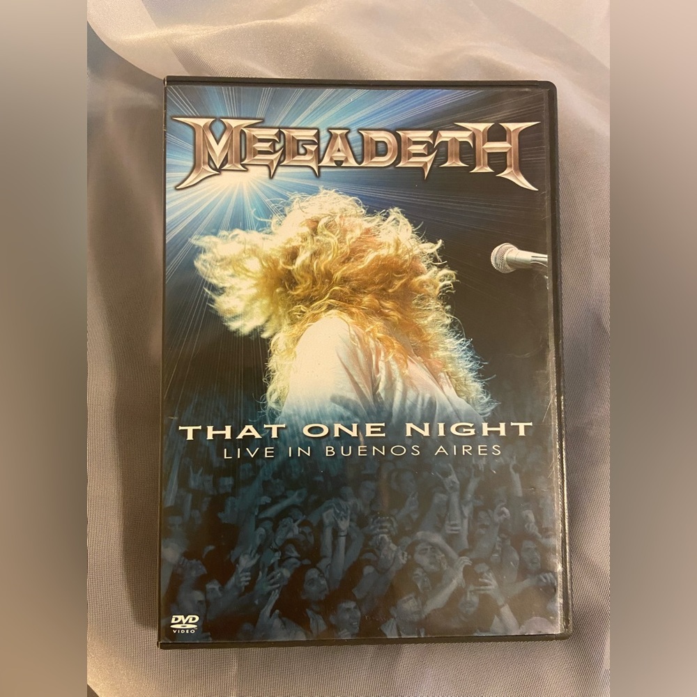 Megadeath DVD “that one night” LIVE in Buenos Aires